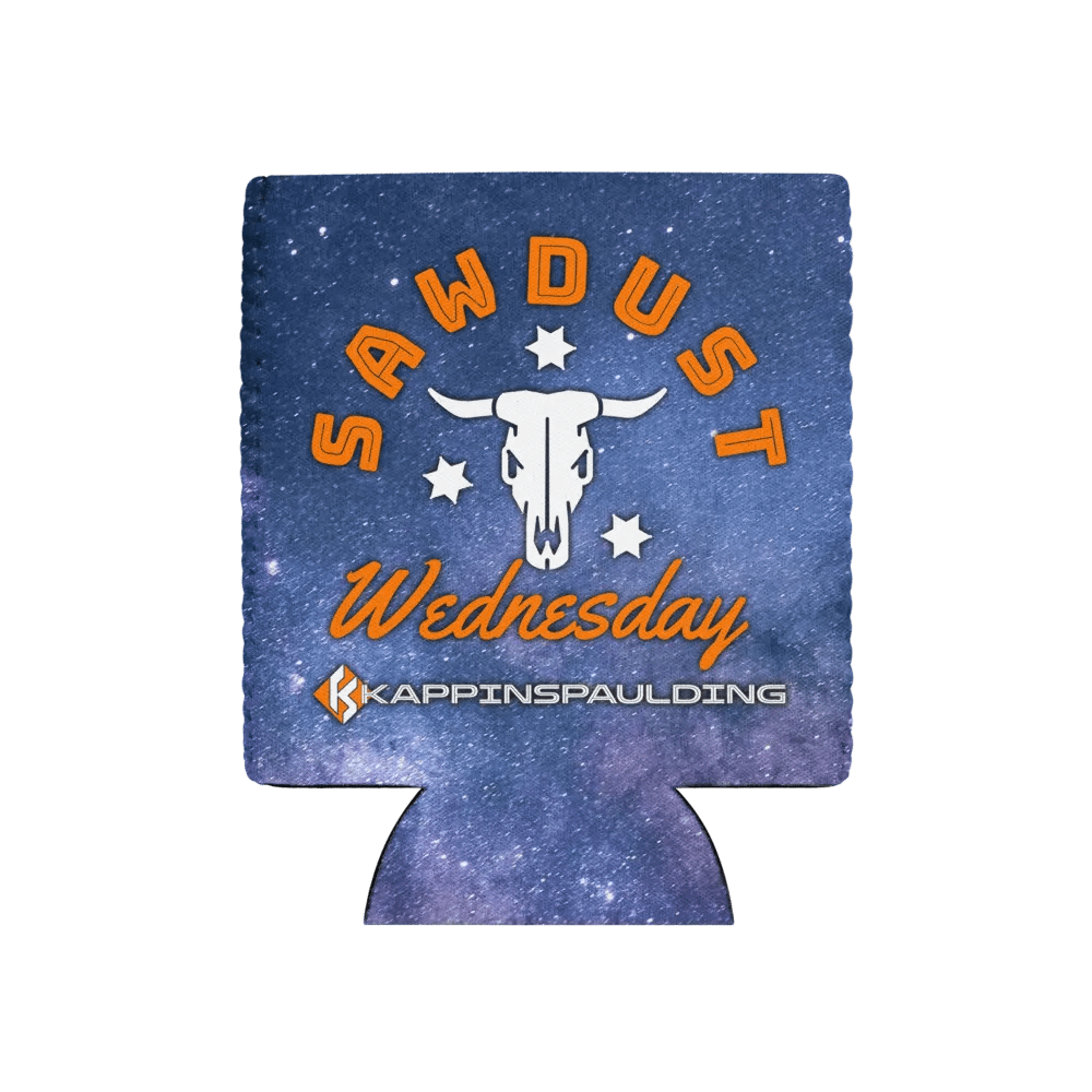 Sawdust Wednesday Koozie product image (1)