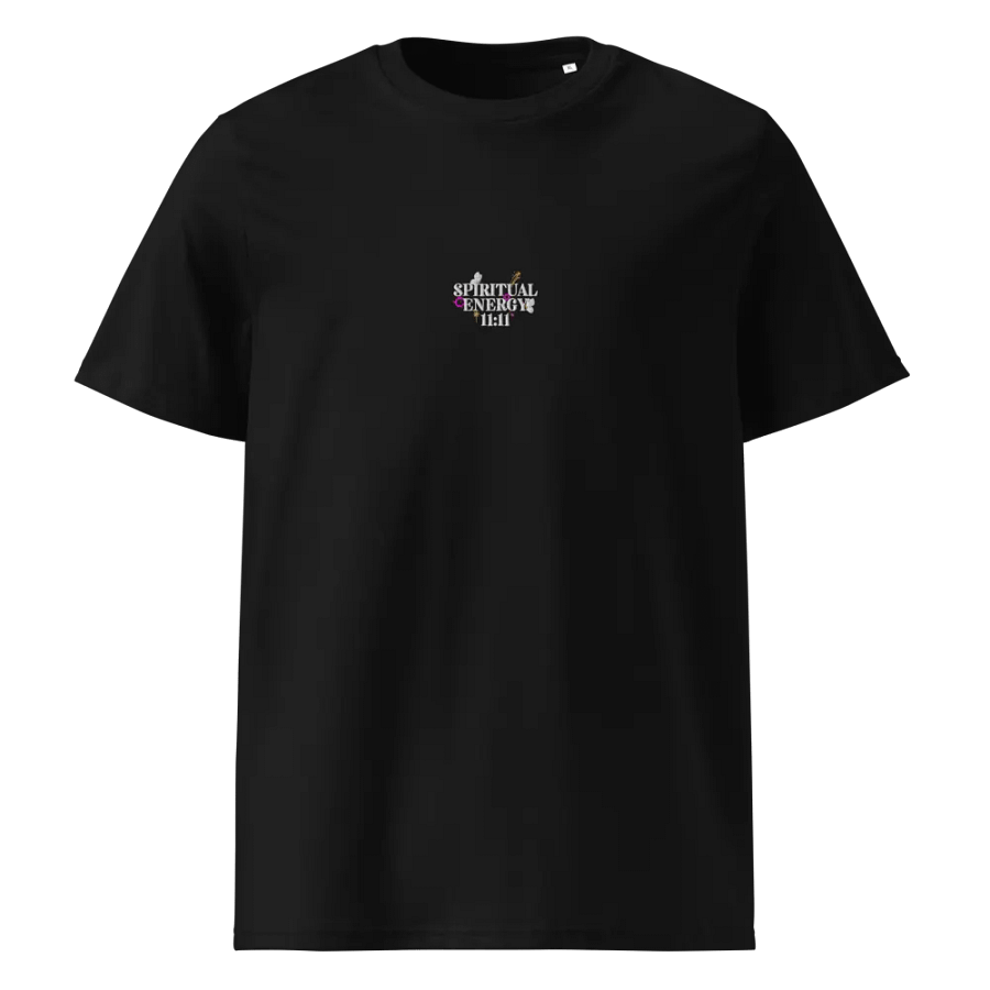 Angel Numbers Unisex Eco Embroidered T-Shirt – Unlock Your Divine Guidance product image (8)