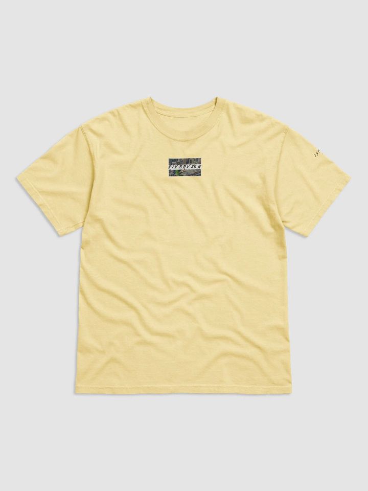 Riverview Cityscape (Black sleeve text) - Supreme Comfort Tee product image (1)