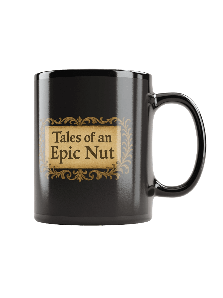 Tales of an Epic Nut Mug (Black) product image (1)
