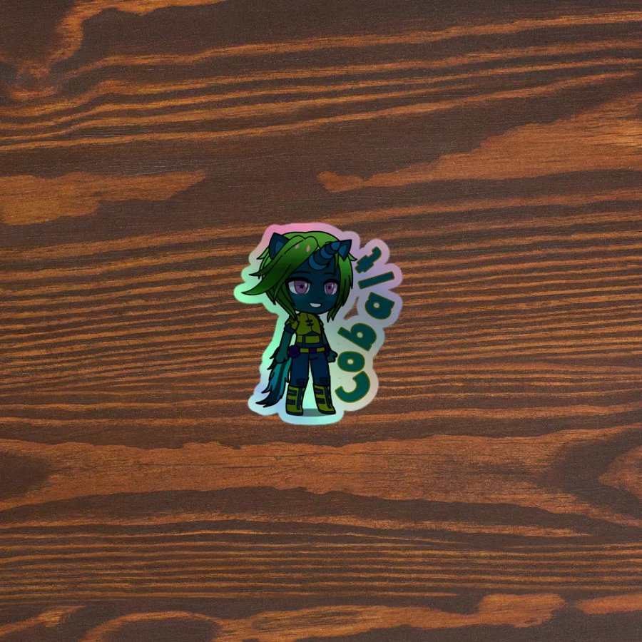 Cobalt - Shadow Unicorns - rainbow sticker product image (3)