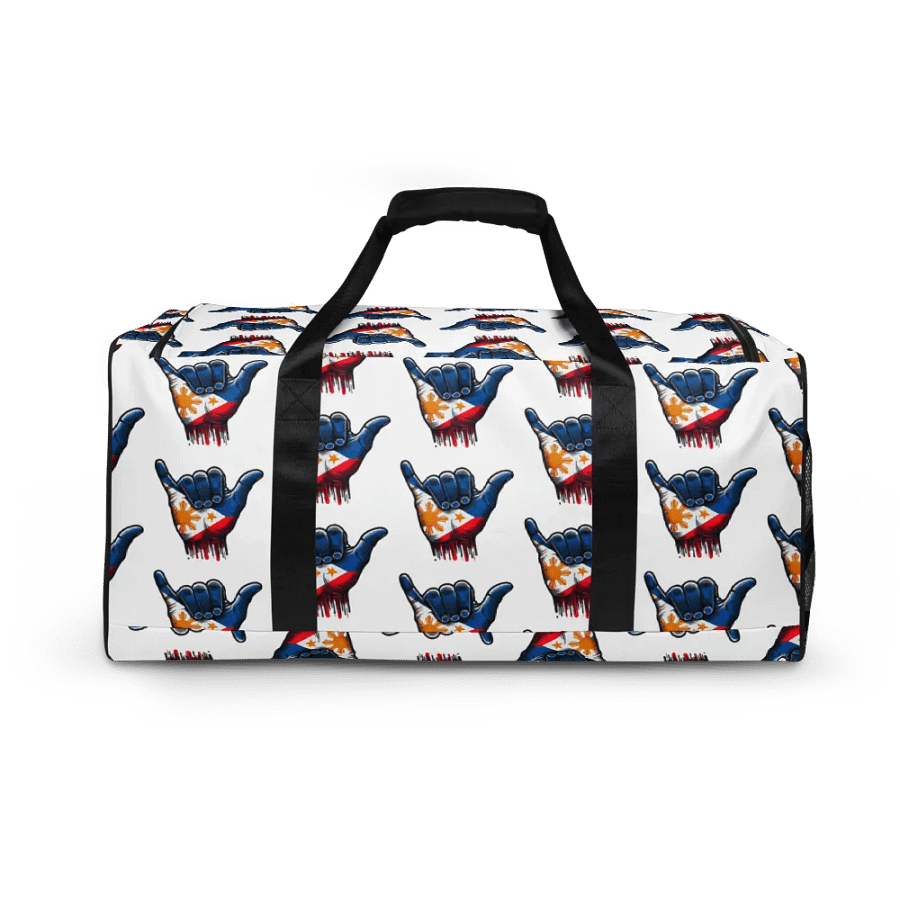 Mabuhay The Aloha of the Philippines Duffle Bag - Shaka Hang Loose Vibes for Your Adventures product image (2)