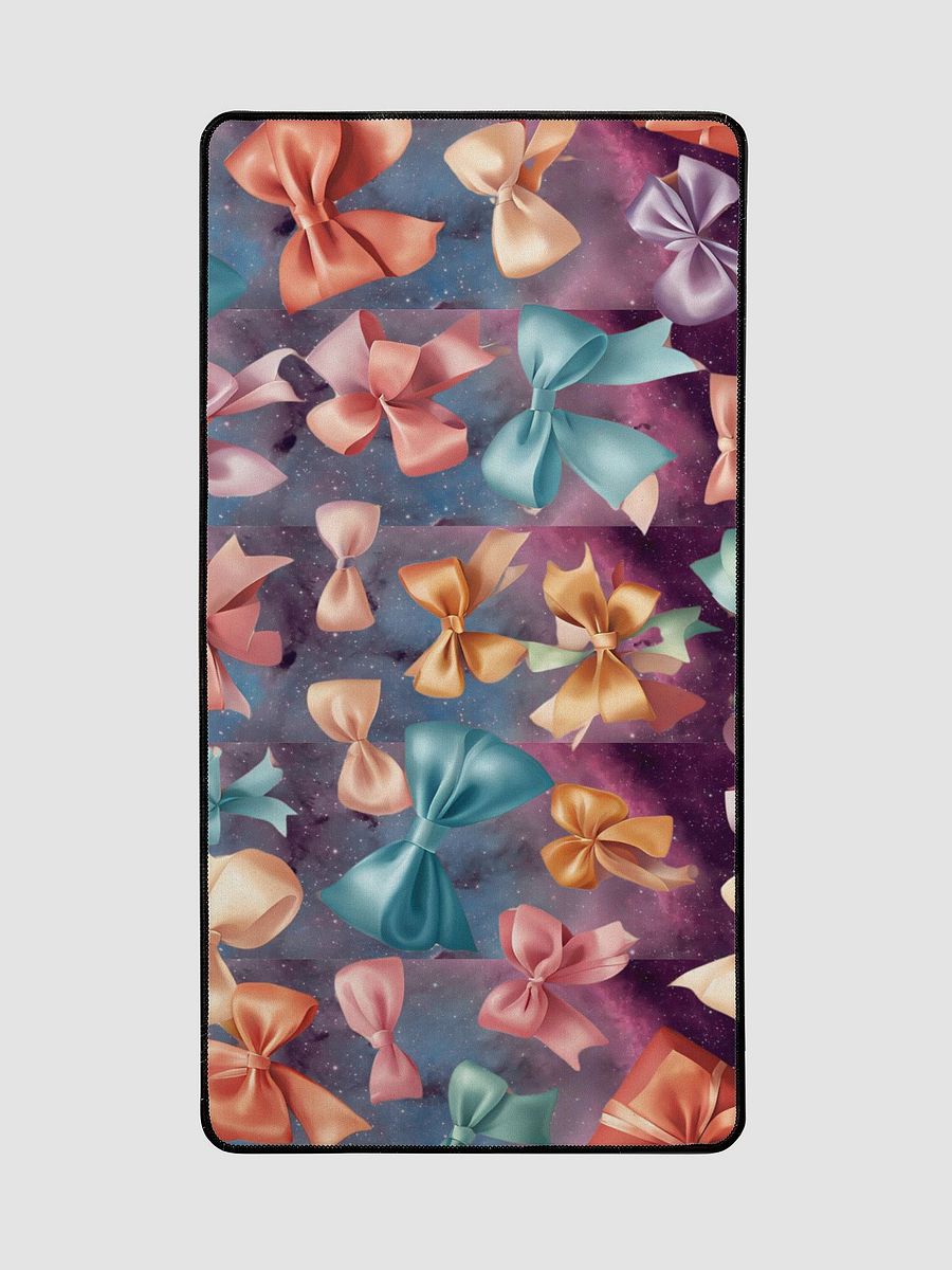 Colorful Bows Desk Mat 15.5" x 31.5" product image (2)