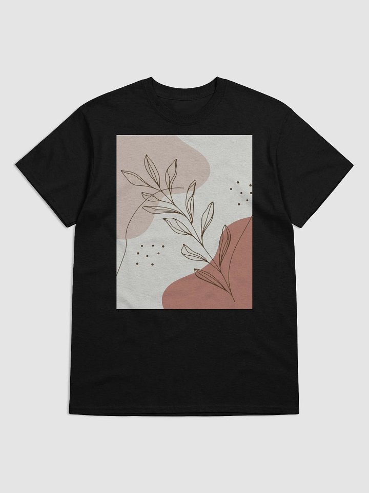 Minimalist Branch Line Drawing T-Shirt product image (1)