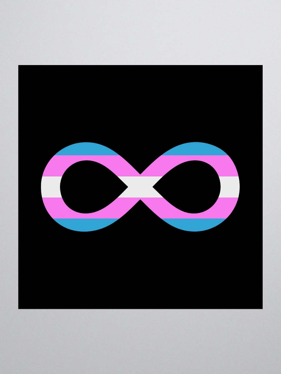 Trans Autistic Infinity Sticker product image (3)