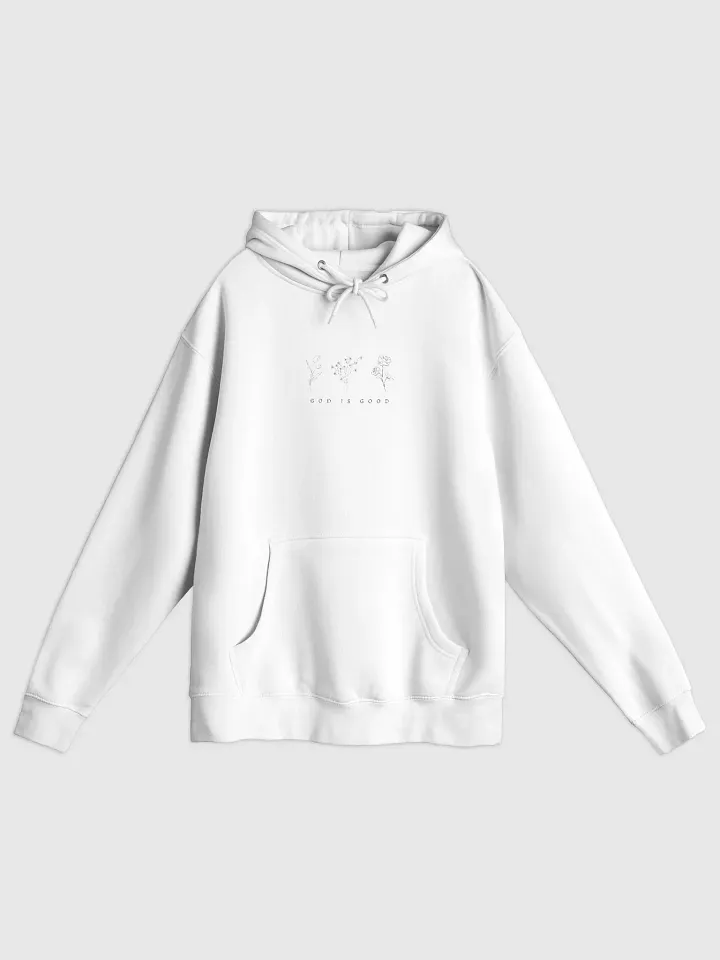 "God Is Good" Floral Hoodie product image (4)