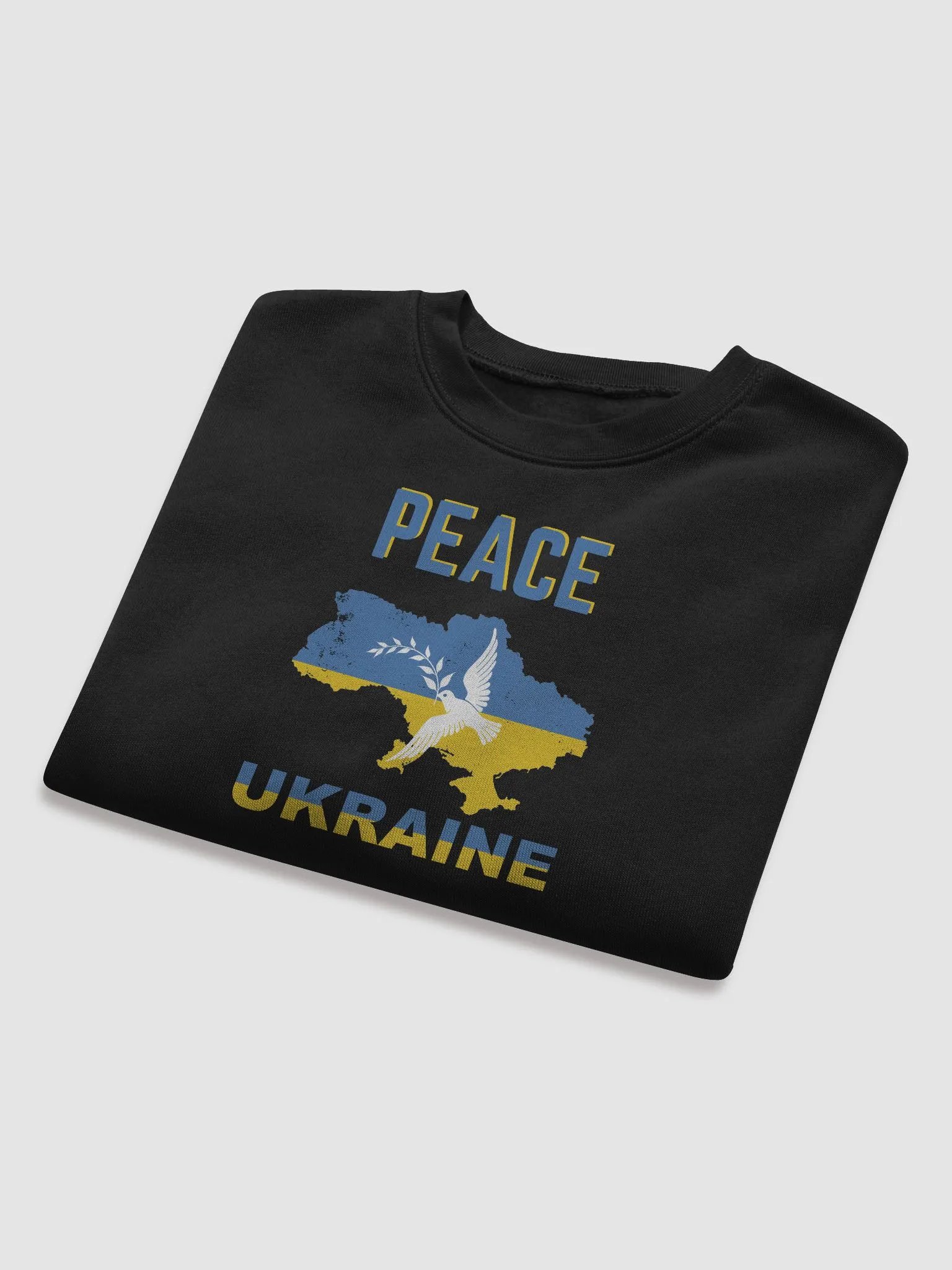 Peace in Ukraine Crop Sweatshirt product image (8)