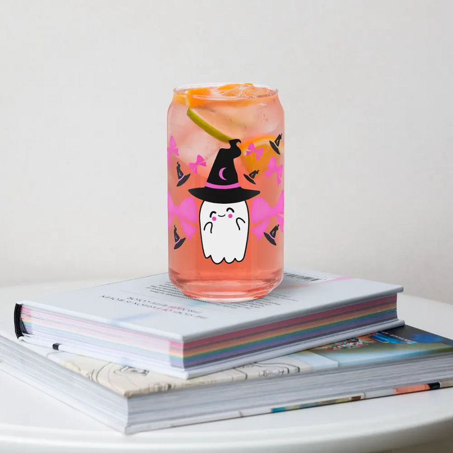 Coquette Spooky Ghost Glass Tumbler product image (4)