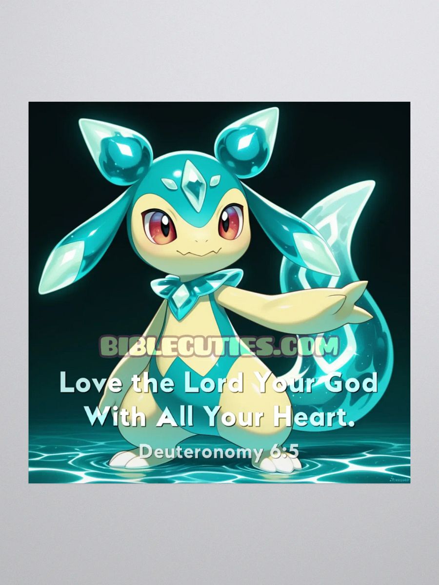 Bible Cuties John - Love The Lord With All Your Heart - Deuteronomy 6:5 product image (2)