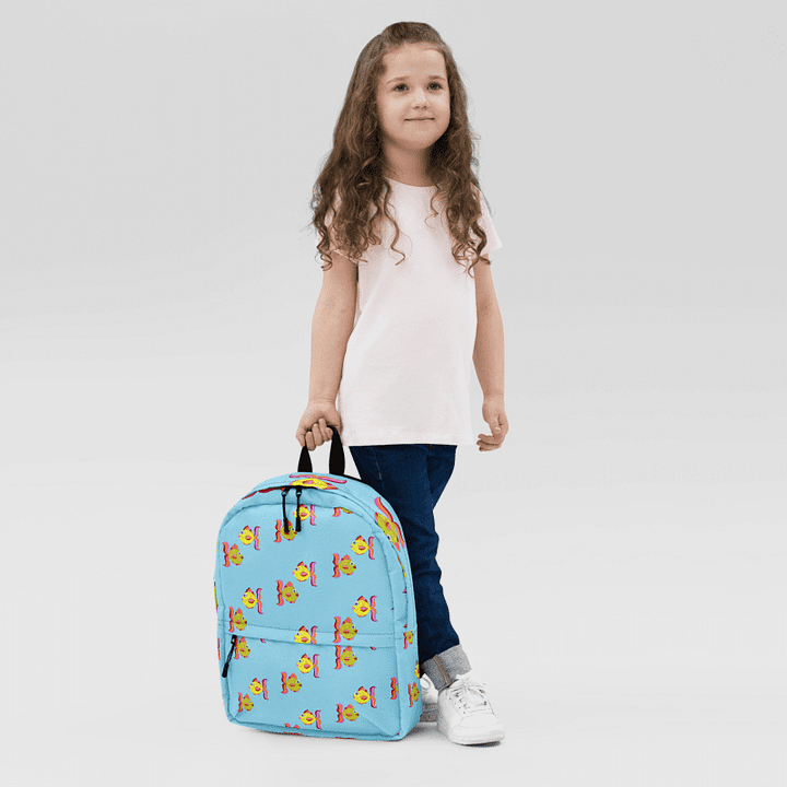 Fish style (art by Dina R.) - Backpack product image (2)