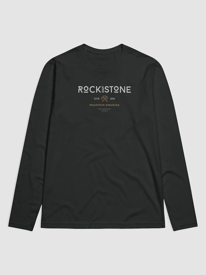 Deep Rock Galactic Rock & Stone Premium Fitted Long Sleeve Crew product image (2)