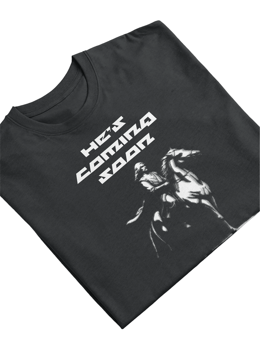 He's Coming Soon Collection - Cotton Heritage Men's Premium Heavyweight Tee product image (5)