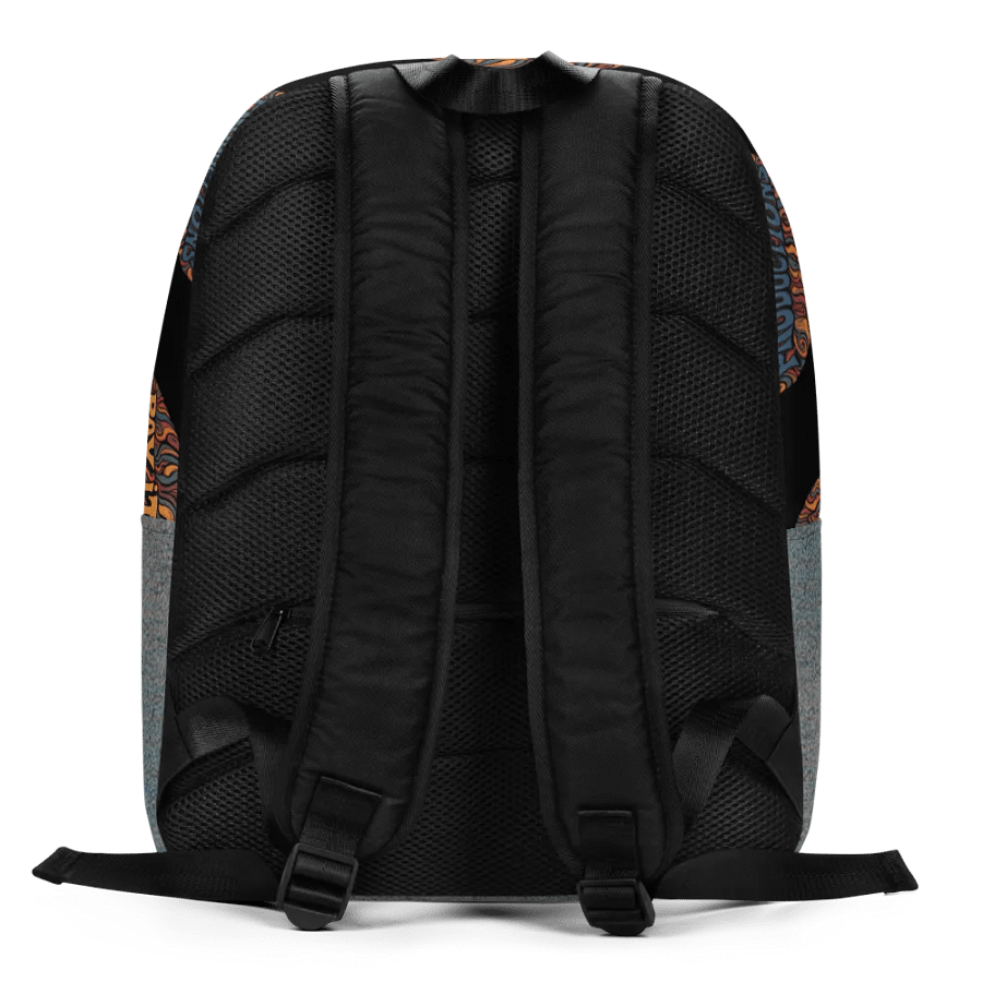 Psychedelic Swirl All-Over Backpack Midnight product image (4)