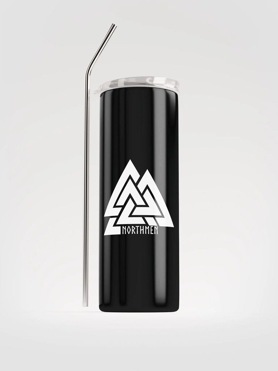 The Northmen - White Stylish - Steel Tumbler product image (1)