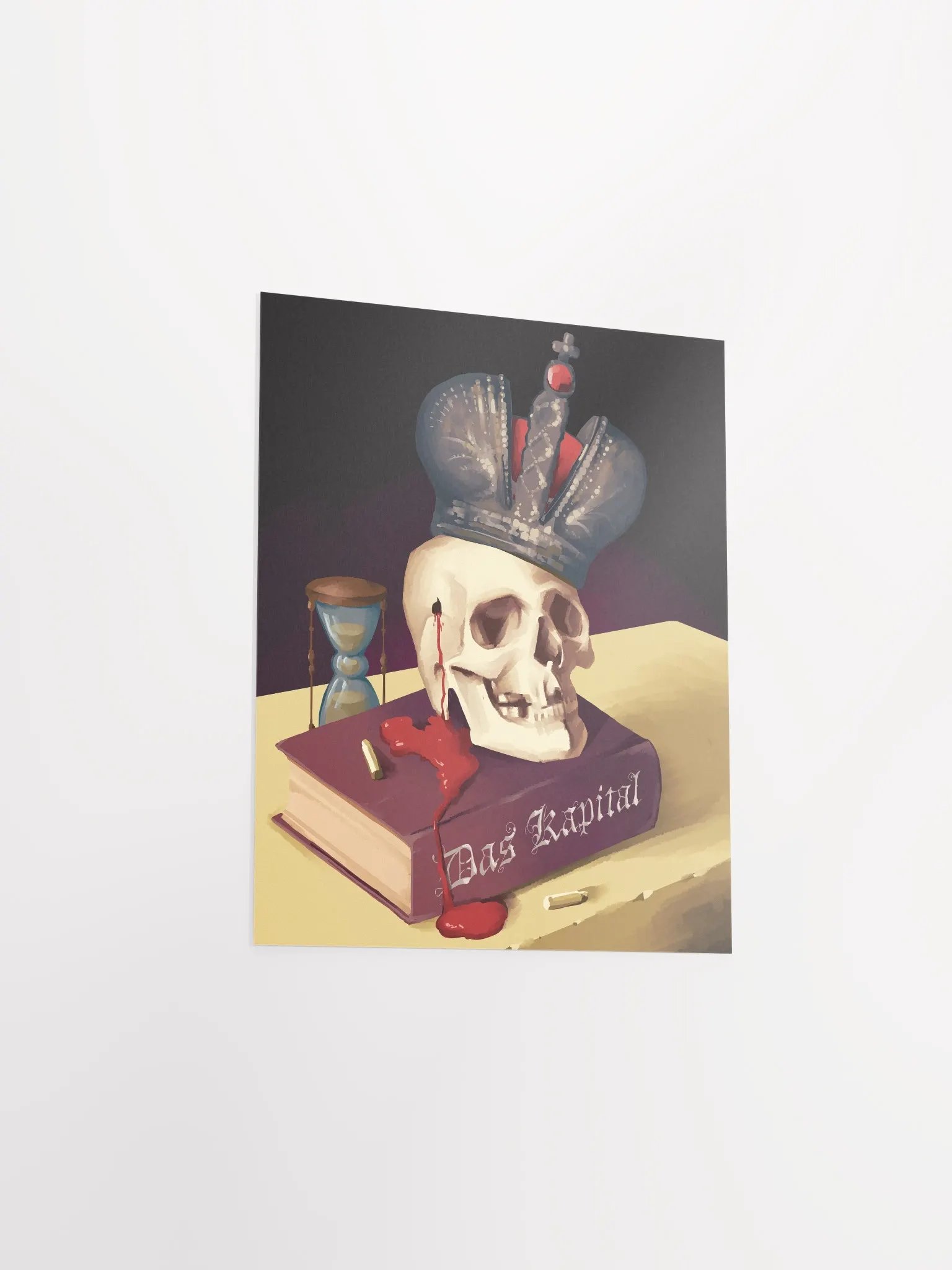 Memento mori with Class Characteristics - NO FRAME product image (9)