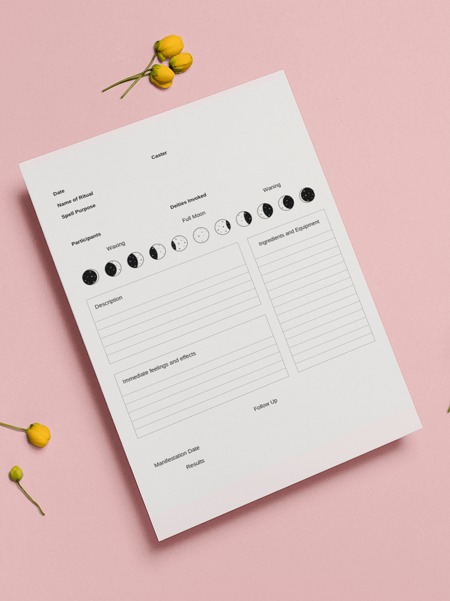 Manifestation Planner – Align, Attract & Create Your Reality (Digital Download) product image (5)