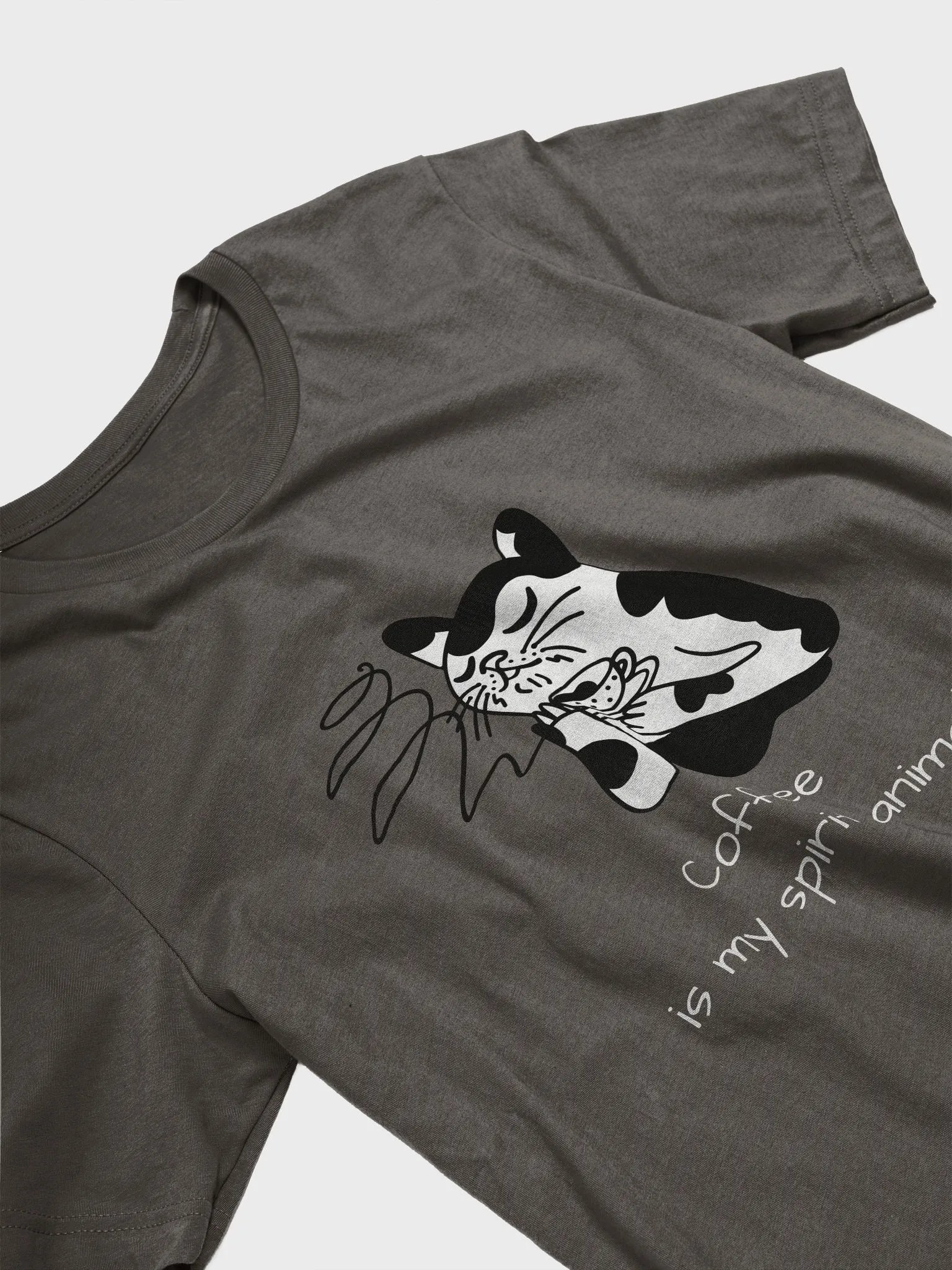 Coffee Cat Bliss T-Shirt product image (21)