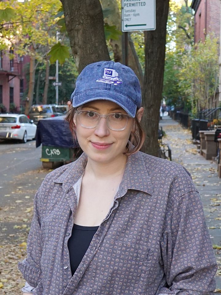 Sad Computer Embroidered Dad Hat product image (2)