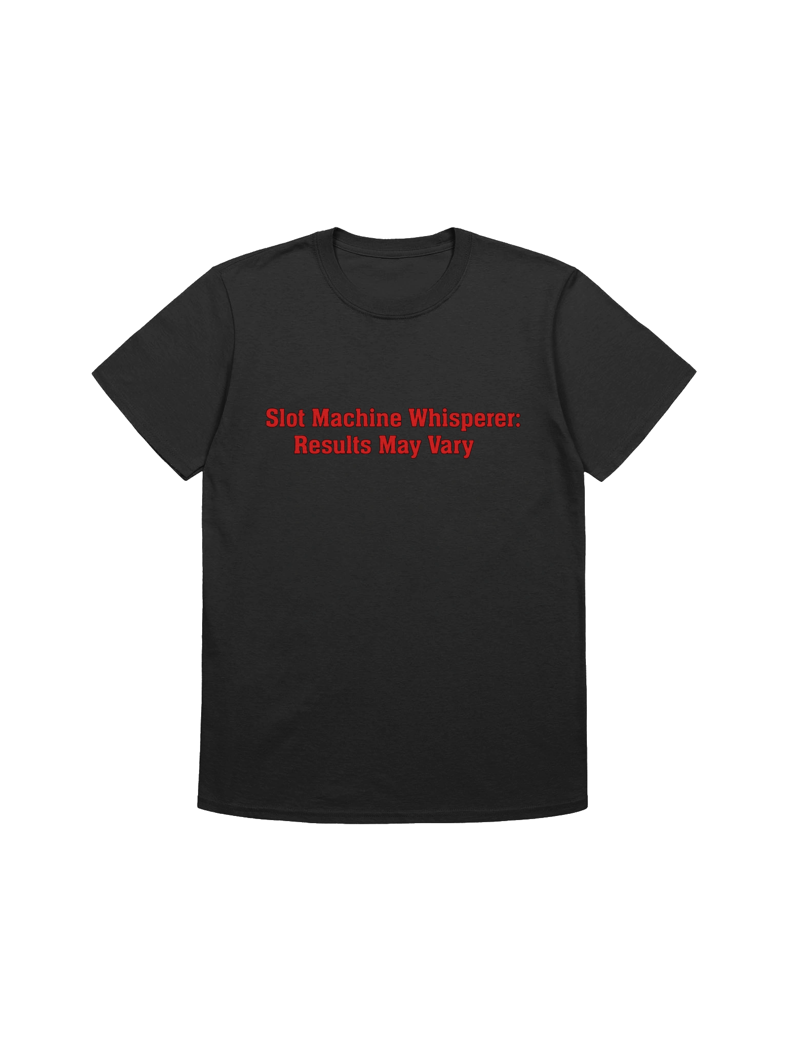 The Slot Whisperer Tee – Results May Vary Wildly product image (1)