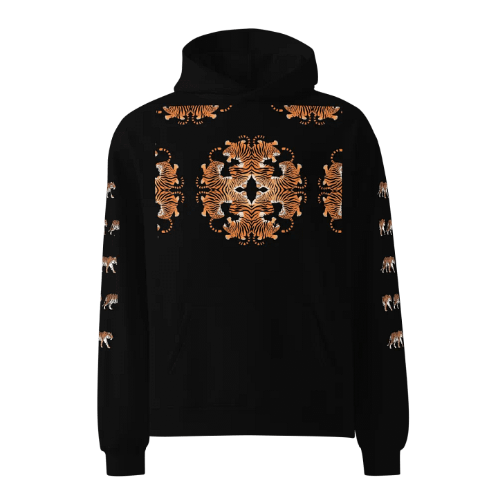 Tiger Mirage Unisex Oversized Hoodie product image (1)