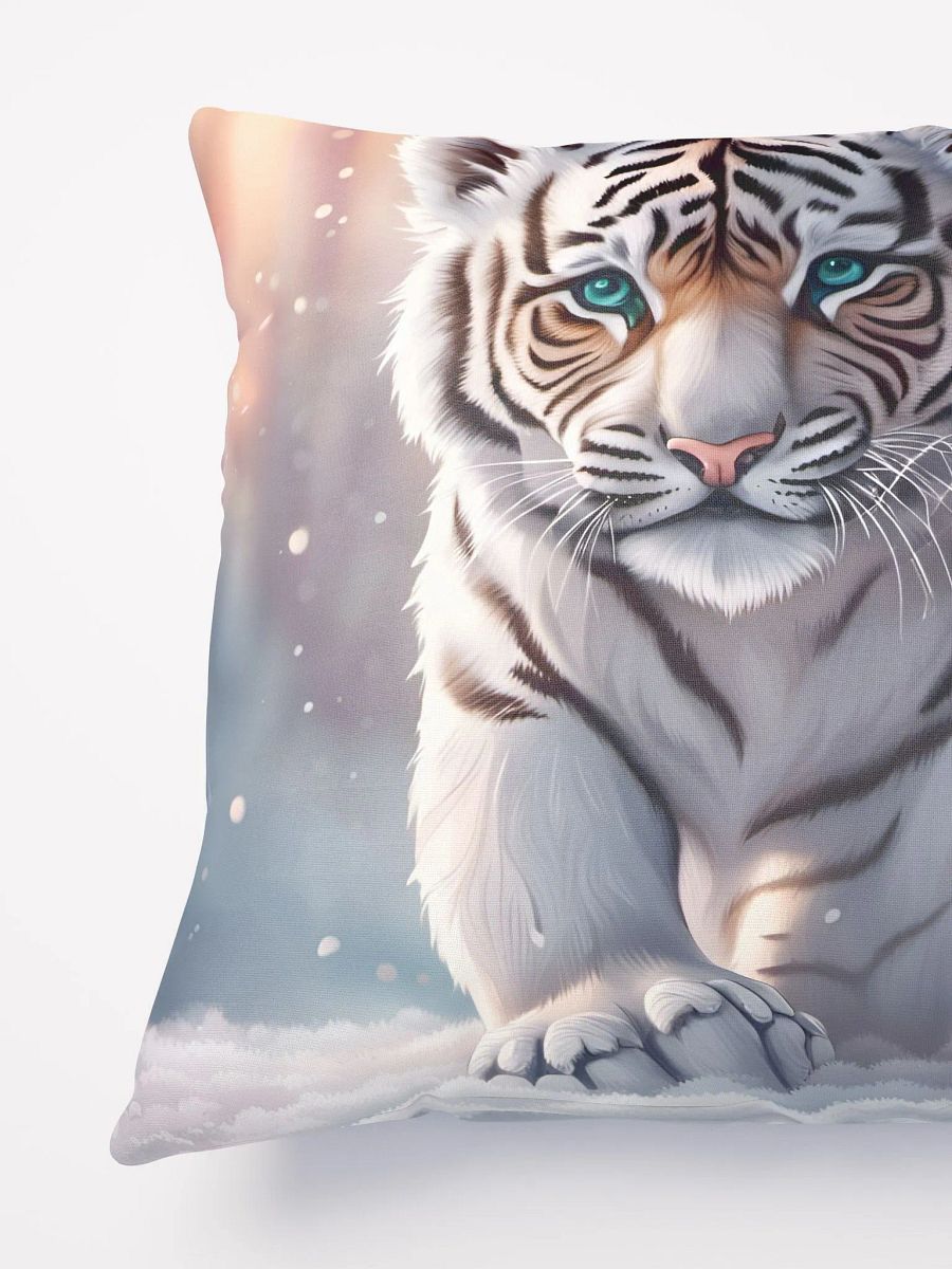 White Tiger Pillow product image (3)
