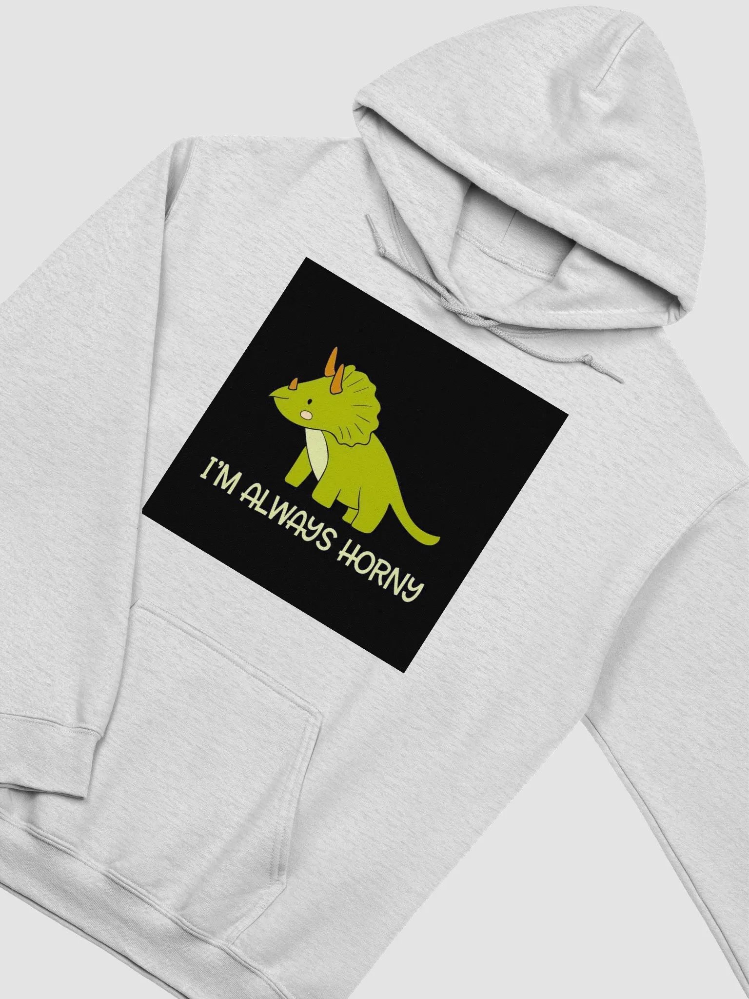 Horny Triceratops Classic Hoodie product image (29)