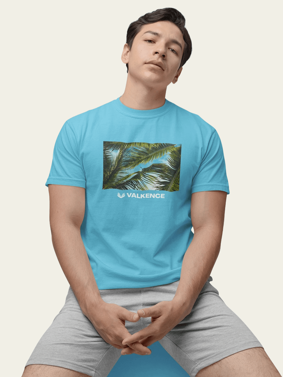 Bloom T-Shirt - Pale Turquoise product image (1)