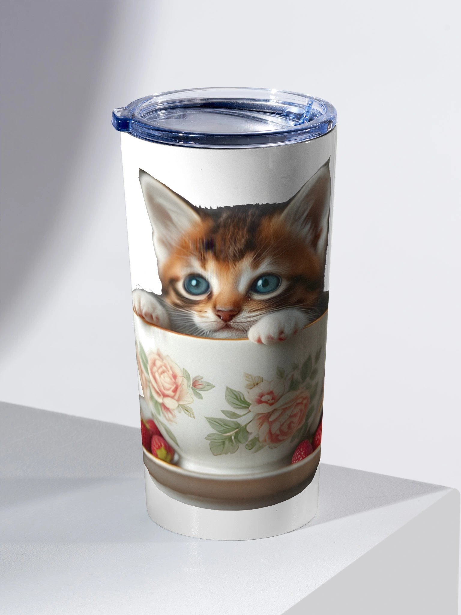 Tea & Whiskers 20oz Stainless Steel Tumbler product image (2)