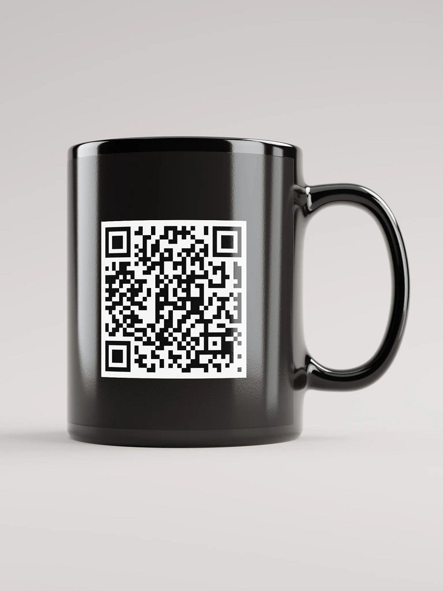 Black coffee mug product image (4)