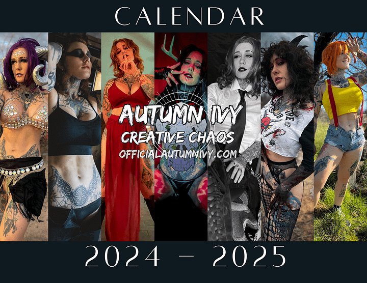 2024-2025 YEAR CALENDAR! - COSPLAY VARIANT product image (1)