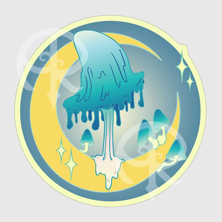 MoonShrooms - Coprinus sticker product image (1)