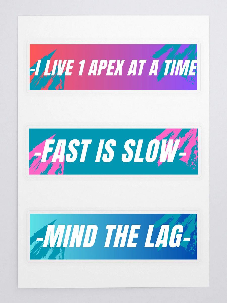 SIMNICKMOTORSPORTS New Sticker Pack product image (3)