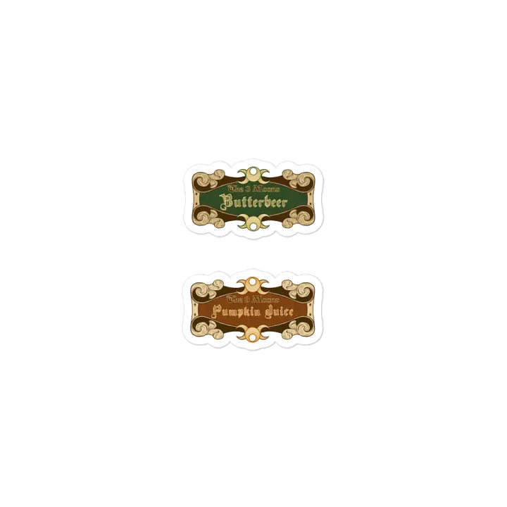 2 pack of The 3 Moons brew label Magnets product image (1)