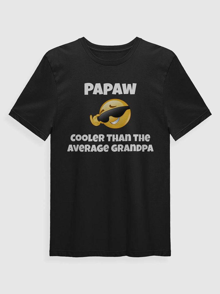 Papaw Cooler Than the Average Grandpa T-Shirt product image (1)