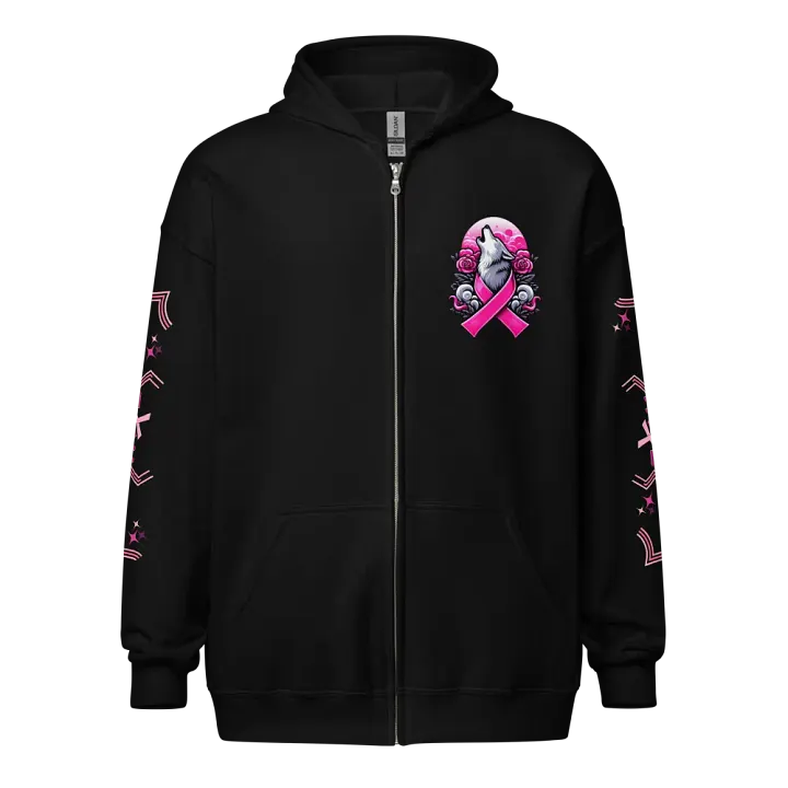 Howling for Hope Zip Hoodie product image (1)