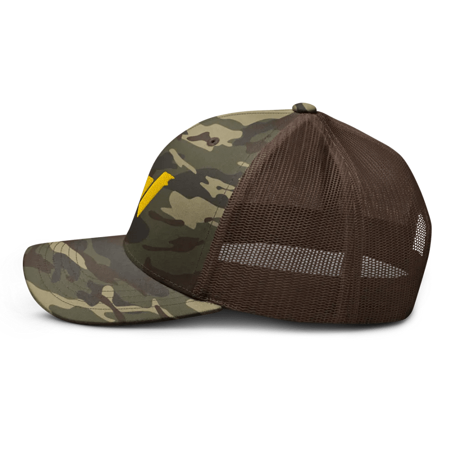 Gold TAF Logo, Camo Snapback product image (10)