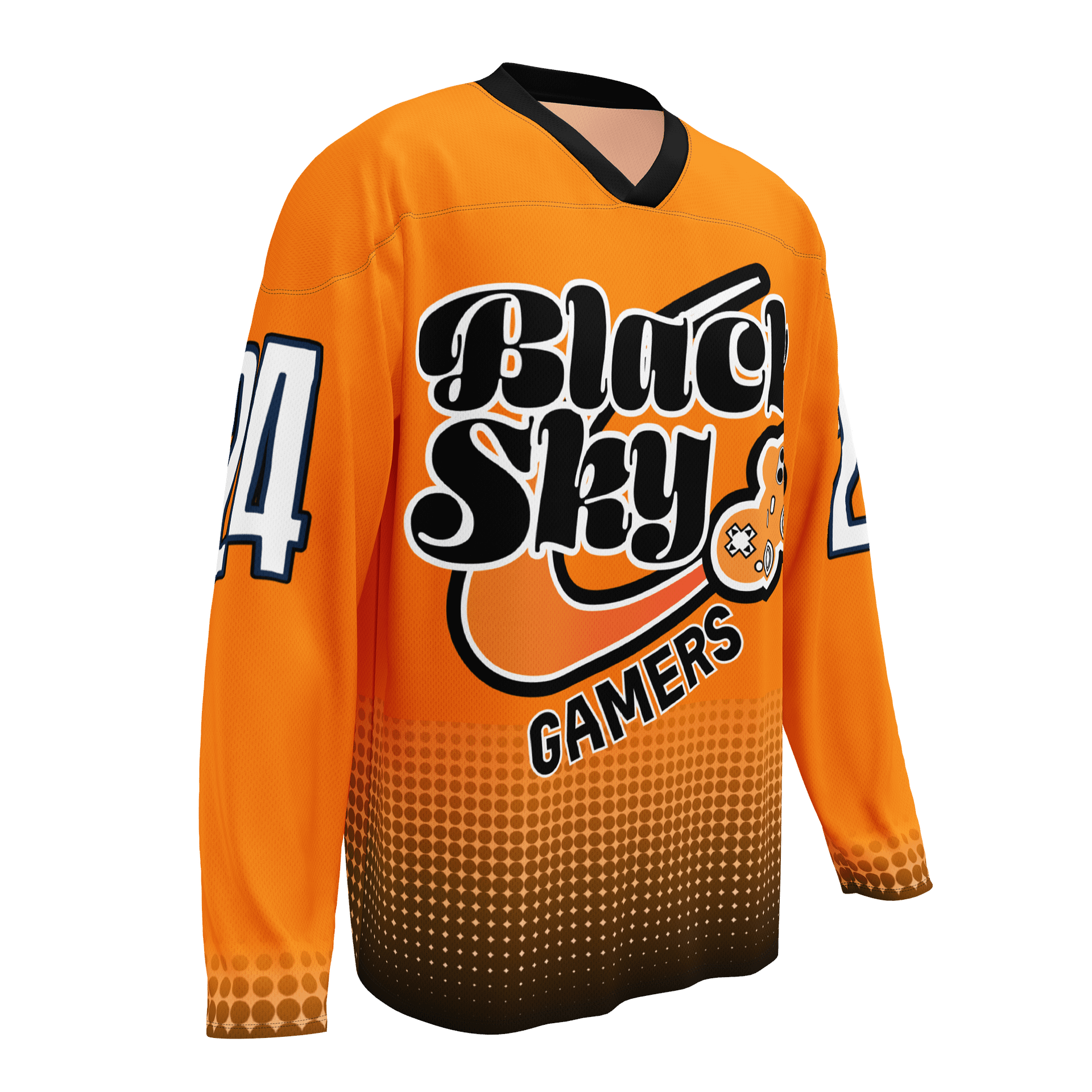 Orange Krush BSG x KBtheTopic 1st Year Anniversary Jersey product image (1)