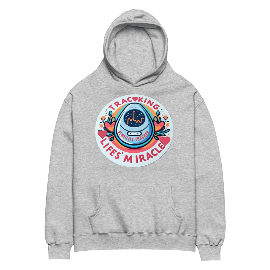 Miracle Tracker Floral Fertility Hoodie product image (22)