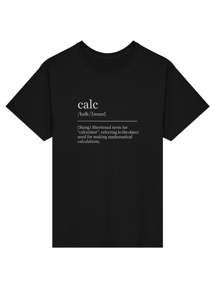 Calc is Short for... Women's Tee product image (4)