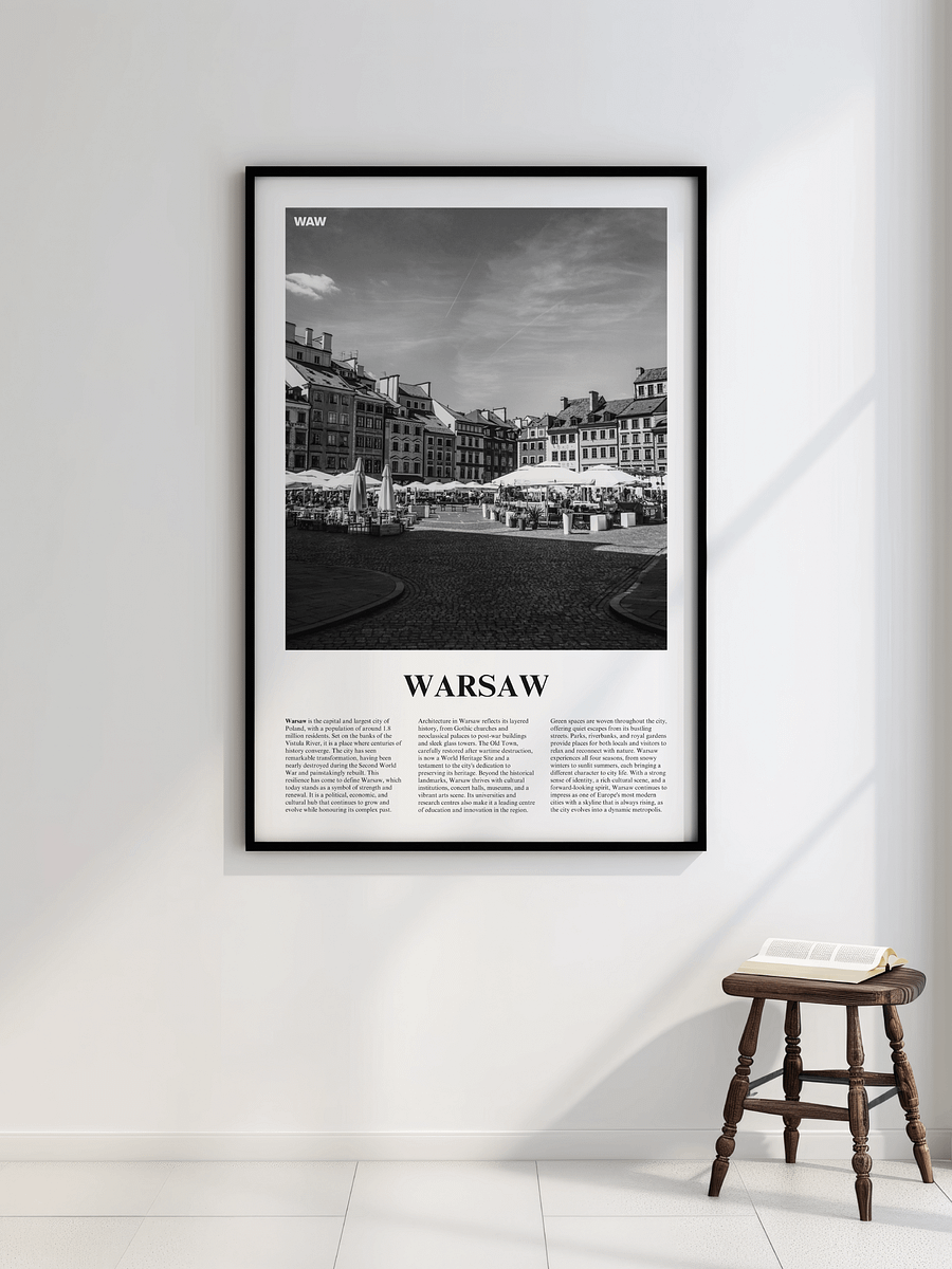 Warsaw 03 Newspaper Poster product image (2)