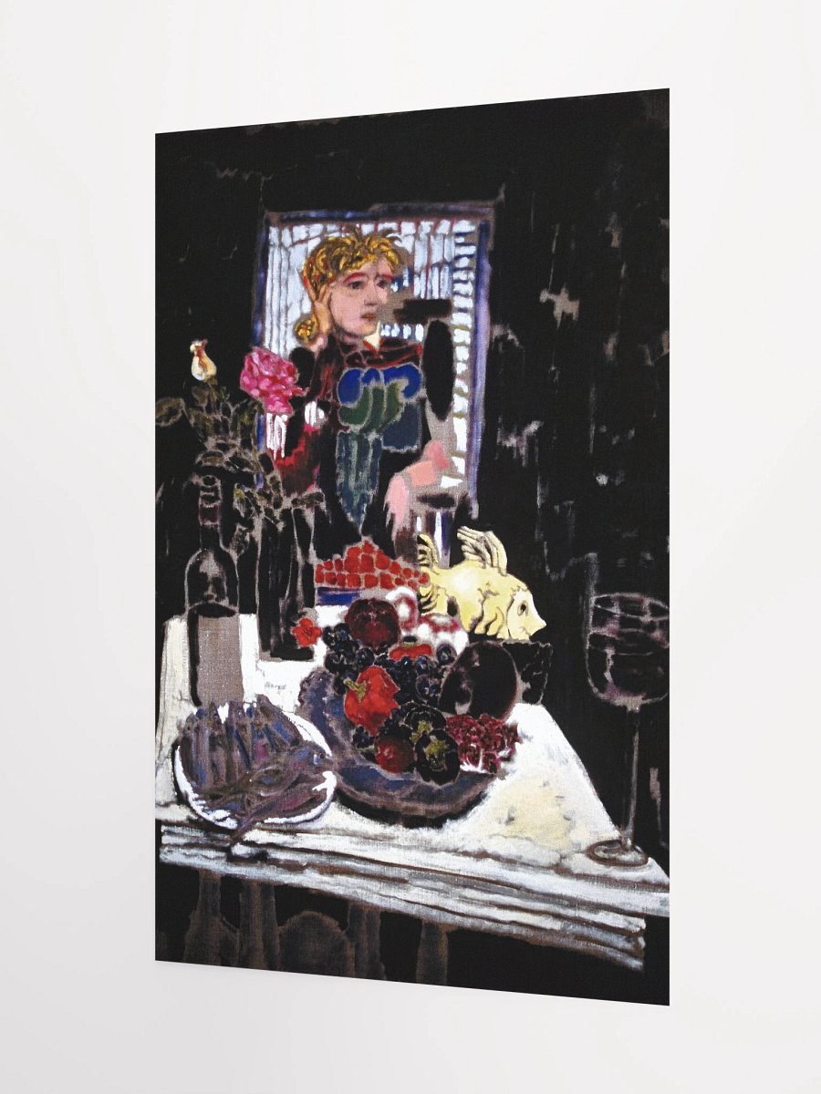 Still Life on White Table (aka Helga) (1987) print product image (4)