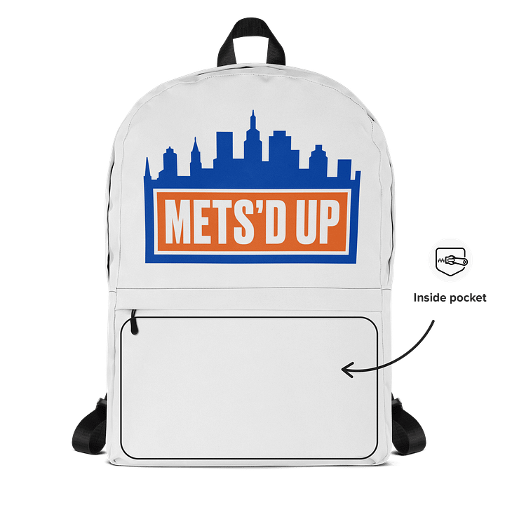 White Backpack product image (2)