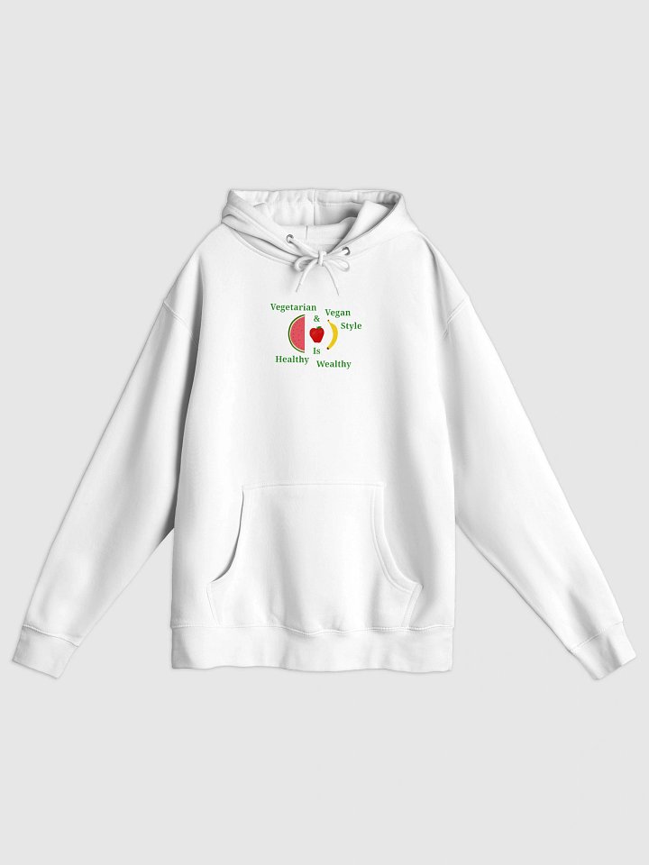 Healthy Wealthy Vegan Hoodie product image (1)
