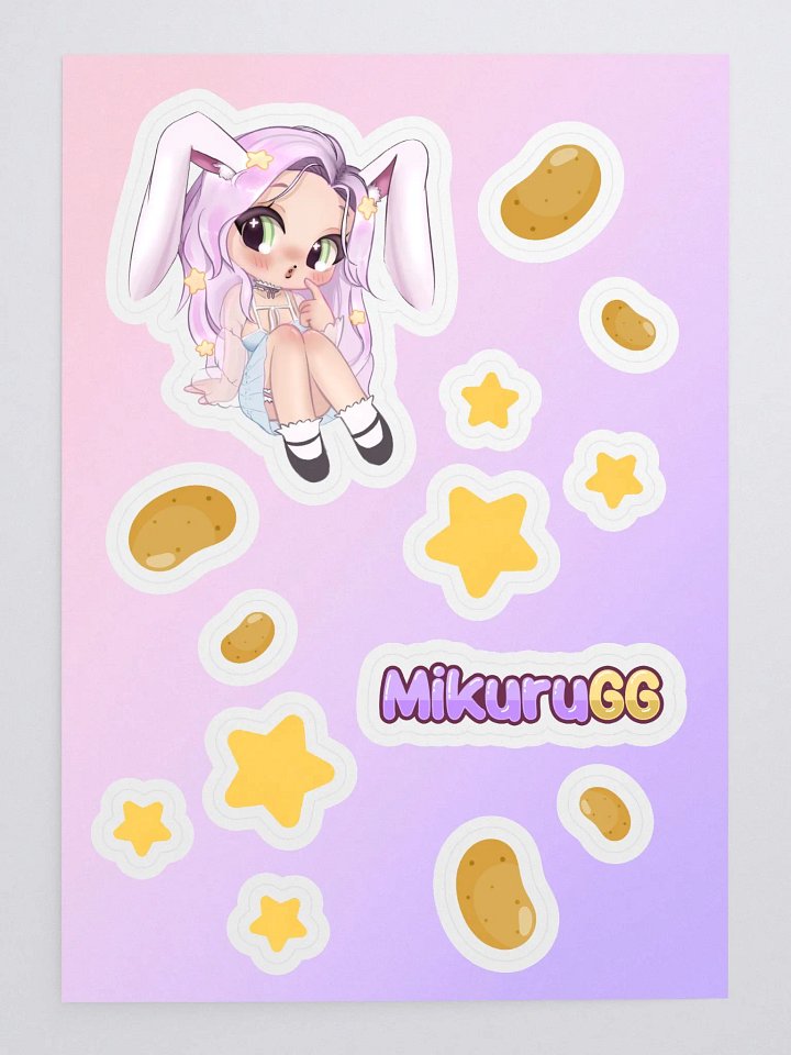 'Chibi' - Sticker Sheet 2025 product image (1)