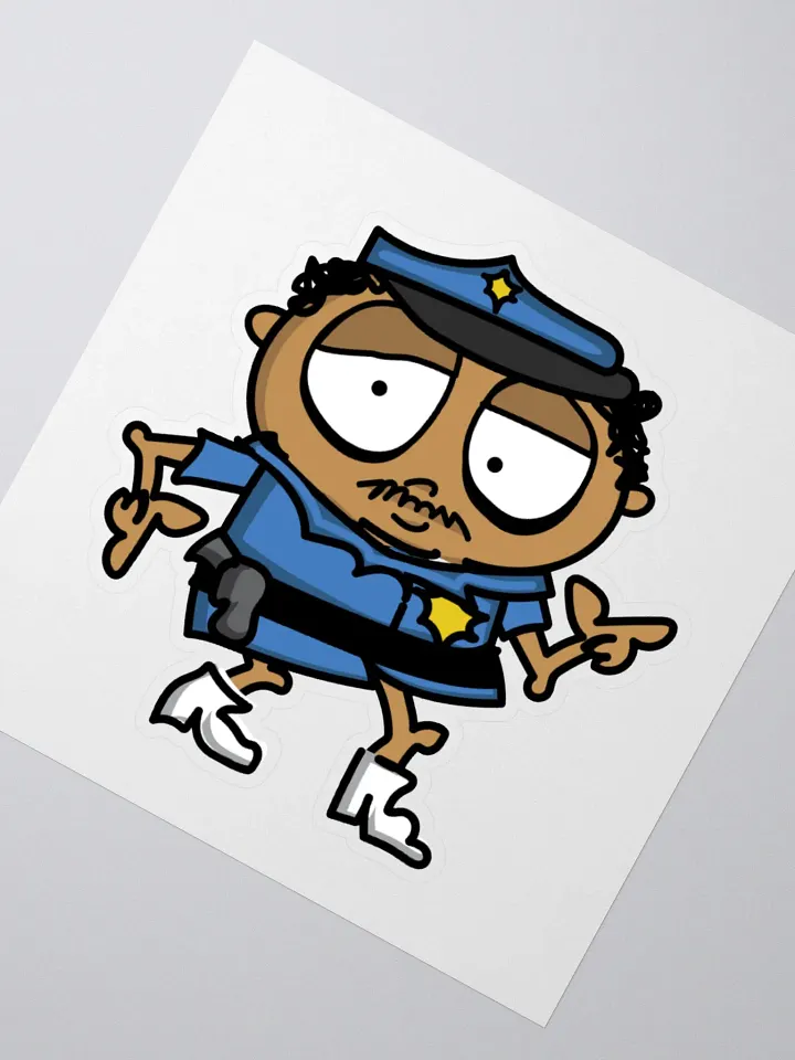 Hot Cop Sticker product image (6)