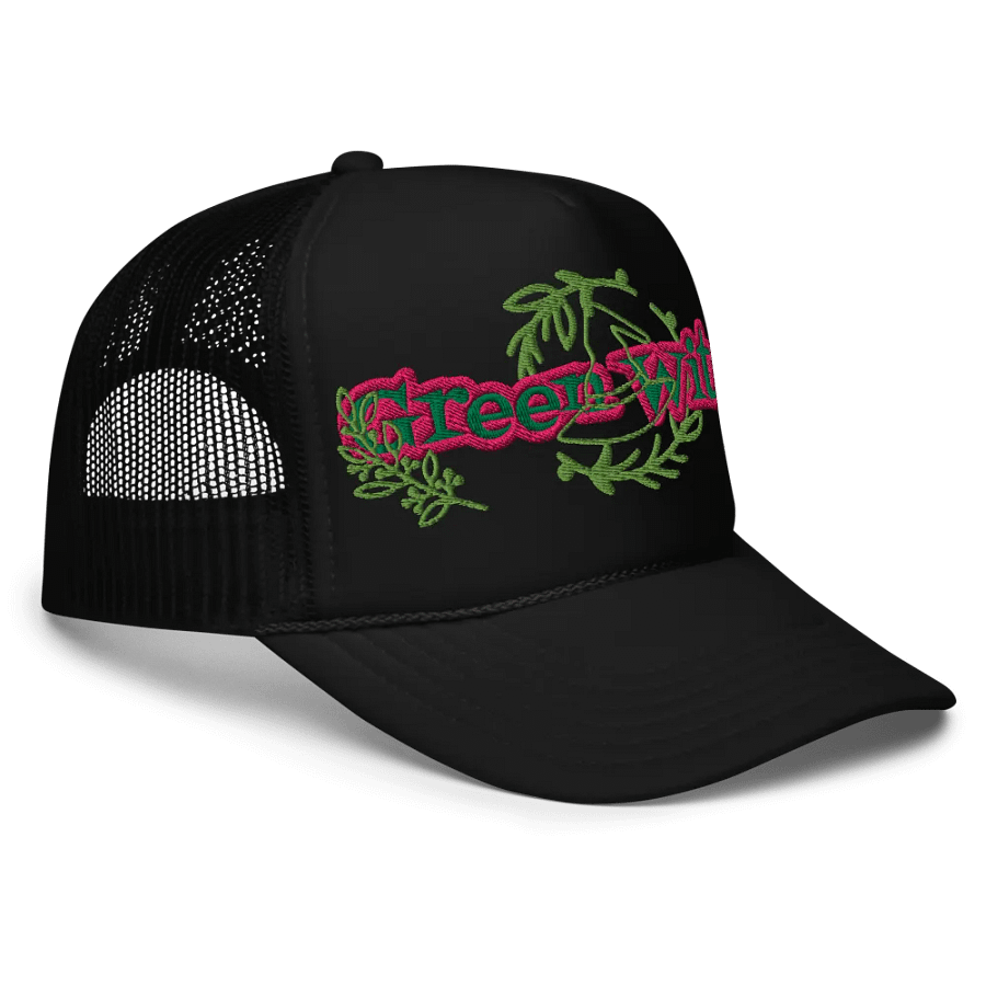 Enchanted Green Witch Trucker Hat product image (9)