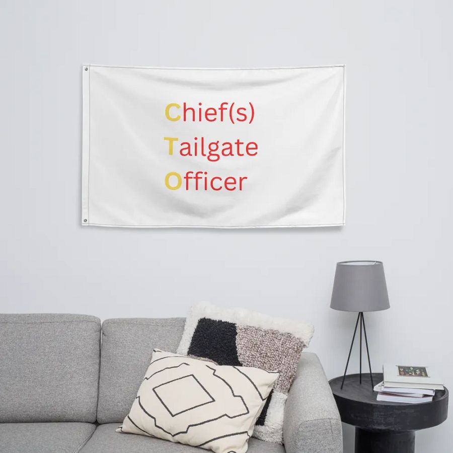 Chief(s) Tailgate Officer Flag product image (8)