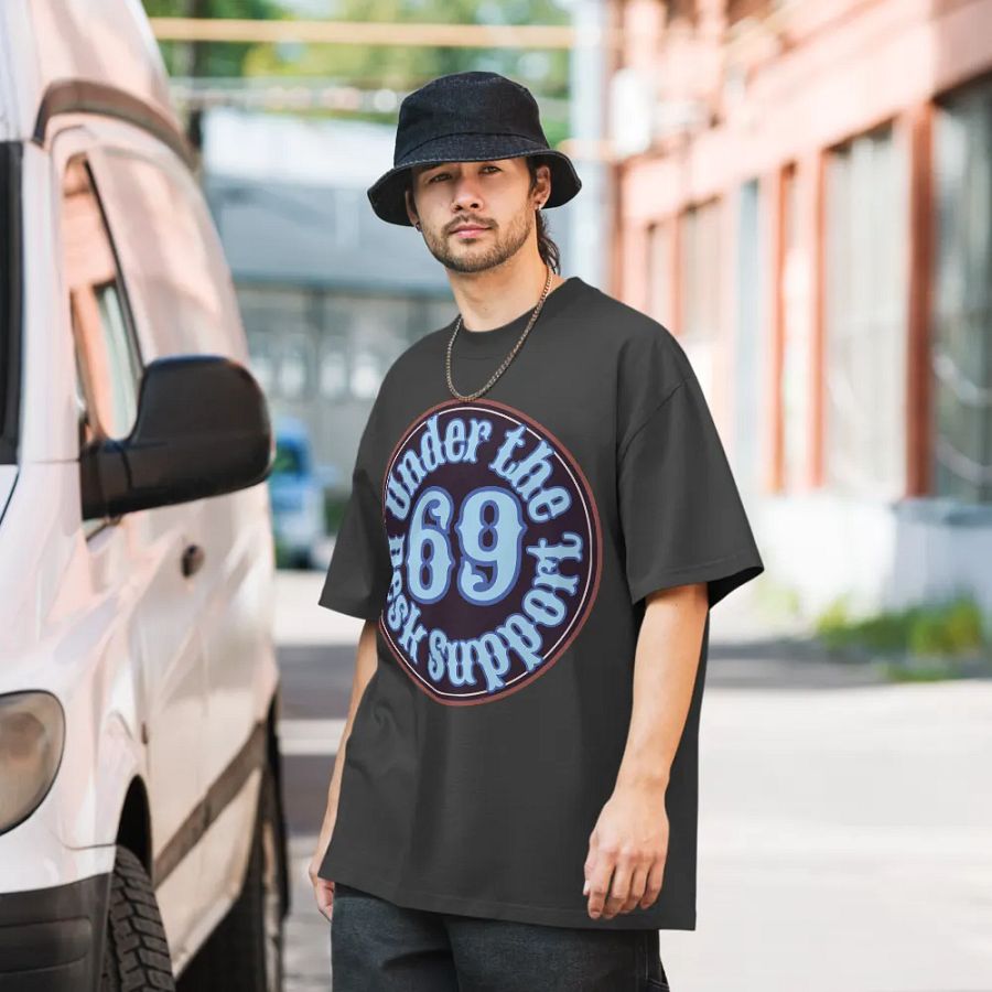 Desk Support Oversized T-Shirt product image (9)