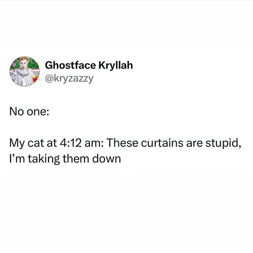 wake up food slave we’re redecorating