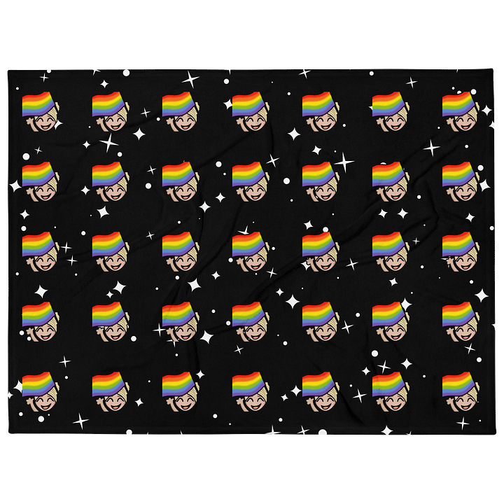Pride Flag Throw Blanket product image (1)
